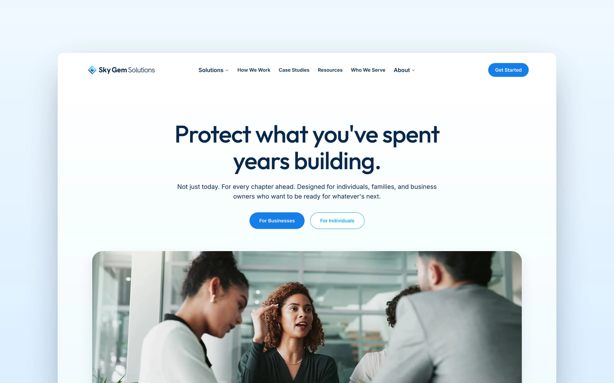 Life insurance and wealth advisory